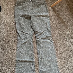 Cheetah Flared Pants - Size 11
